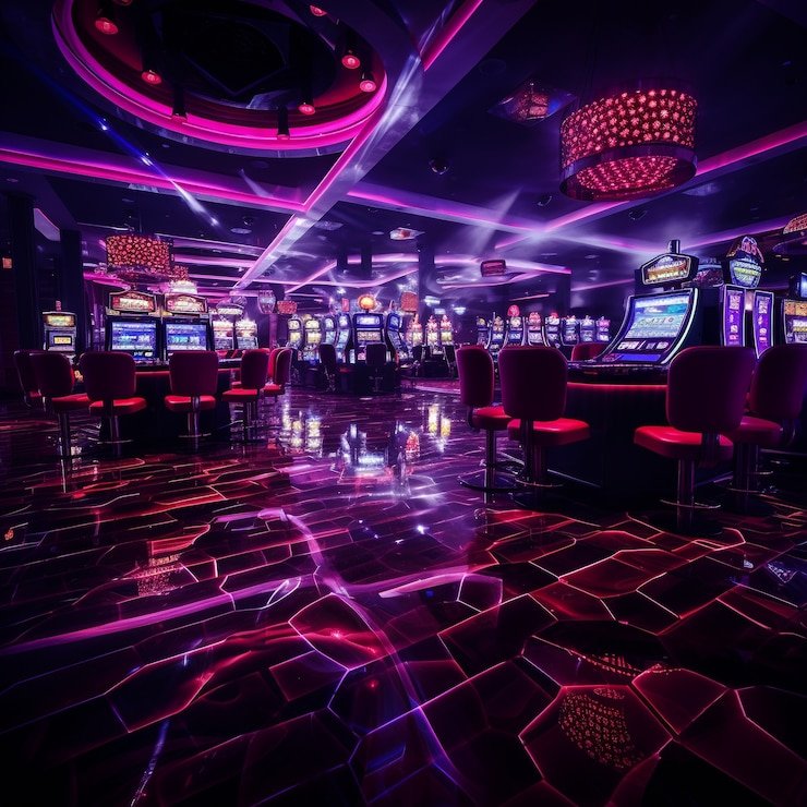 Tampilan antarmuka permainan baccarat live dengan dealer di studio slot90